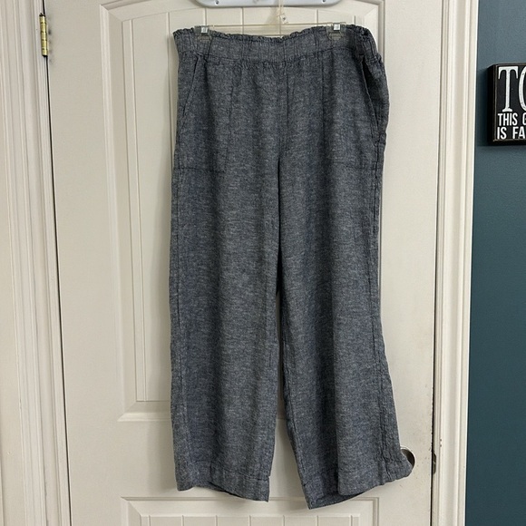 Time and Tru Pants - Wide Leg Linen Pants Time and True